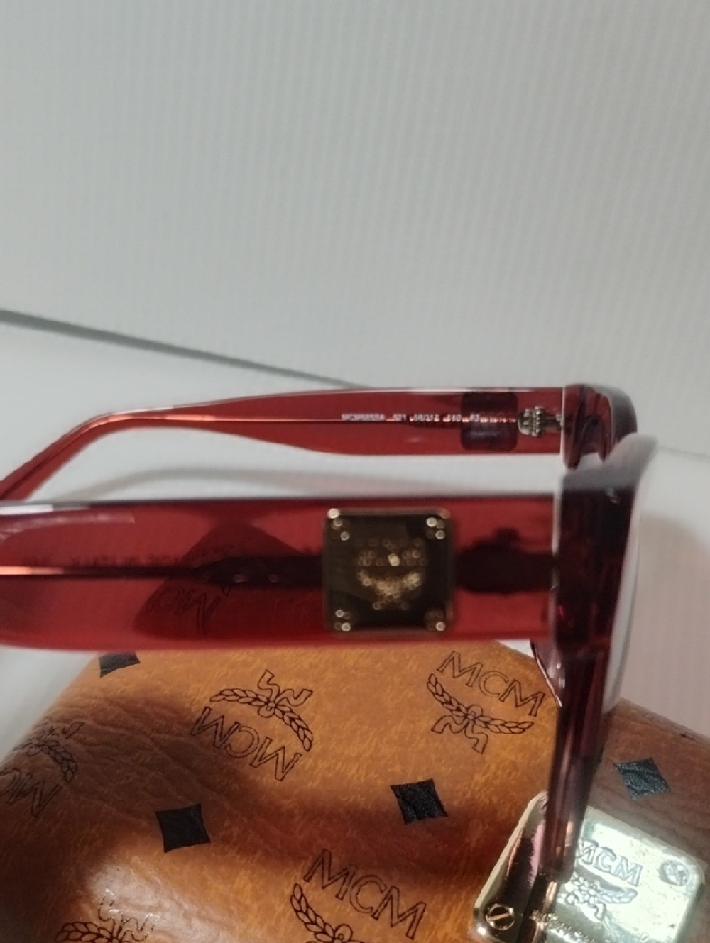 MCM Cat Eye Sunglasses NWT!  MCM 685SA 521 56◻️17 140 #3 In Violet - Picture 3 of 9